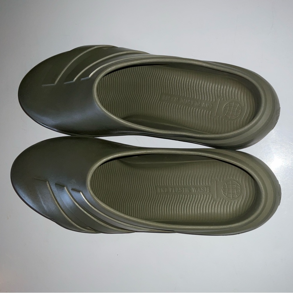 Adidas Adicane Olive Green Clogs